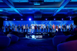 new members on stage